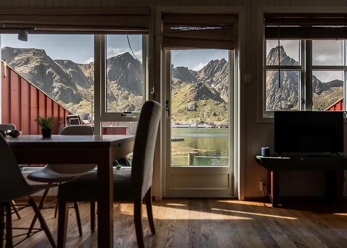 Skottinden Panorama Lofoten Lägenhet Ballstad